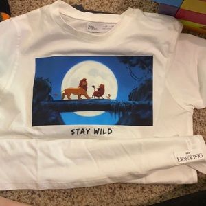 Zara lion king boys tee shirt